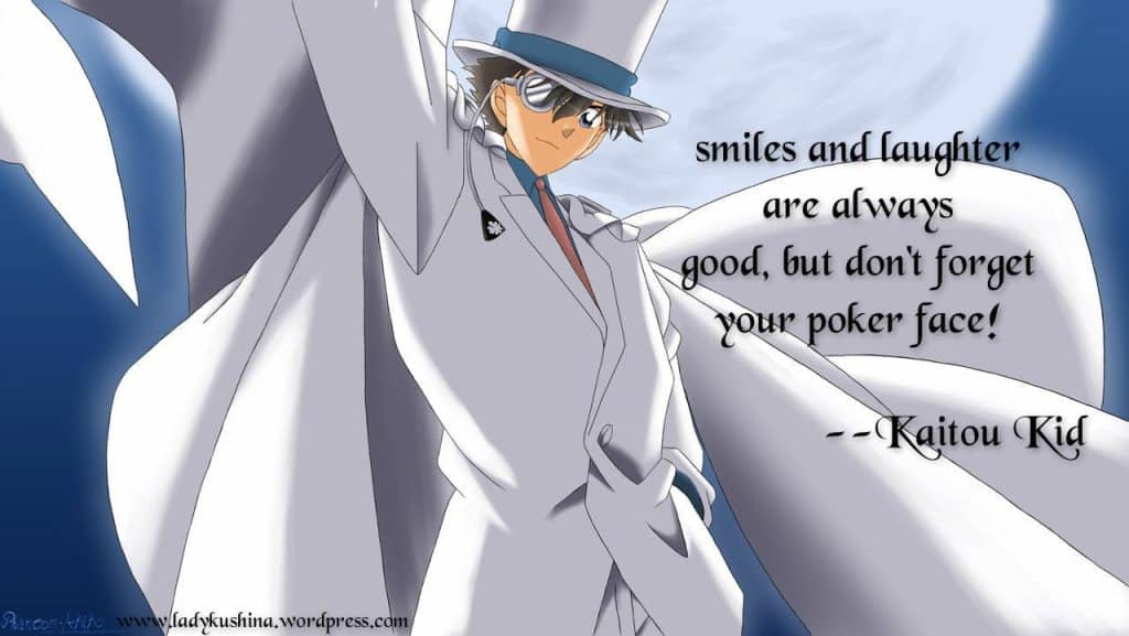 best kaito kid quotes
