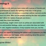 best kokology questions and answers