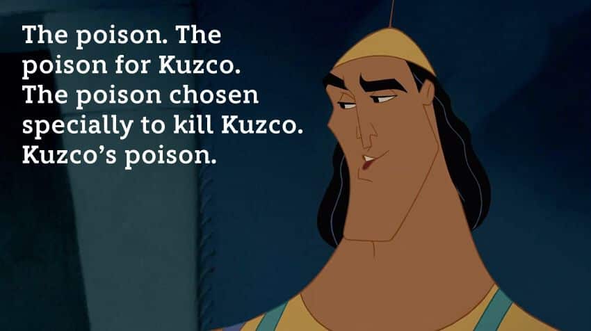 best kronk quotes kuzco poison
