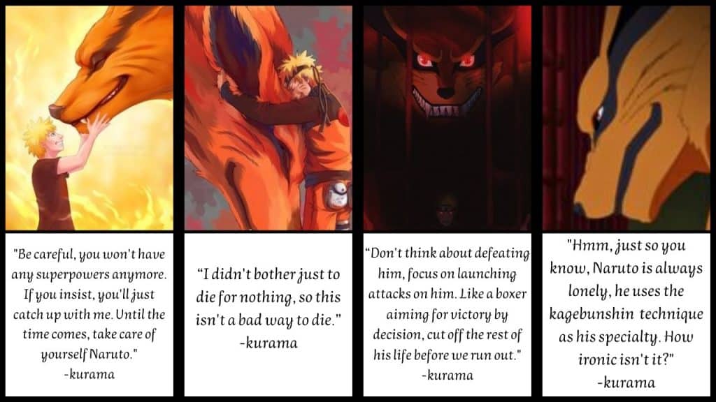 best kurama quotes