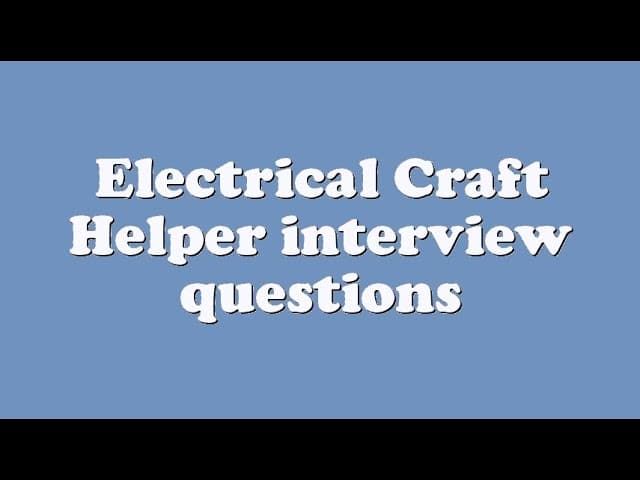 best ladwp interview questions