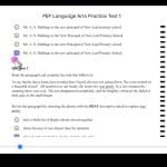 best language arts questions