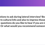 best lateral attorney interview questions
