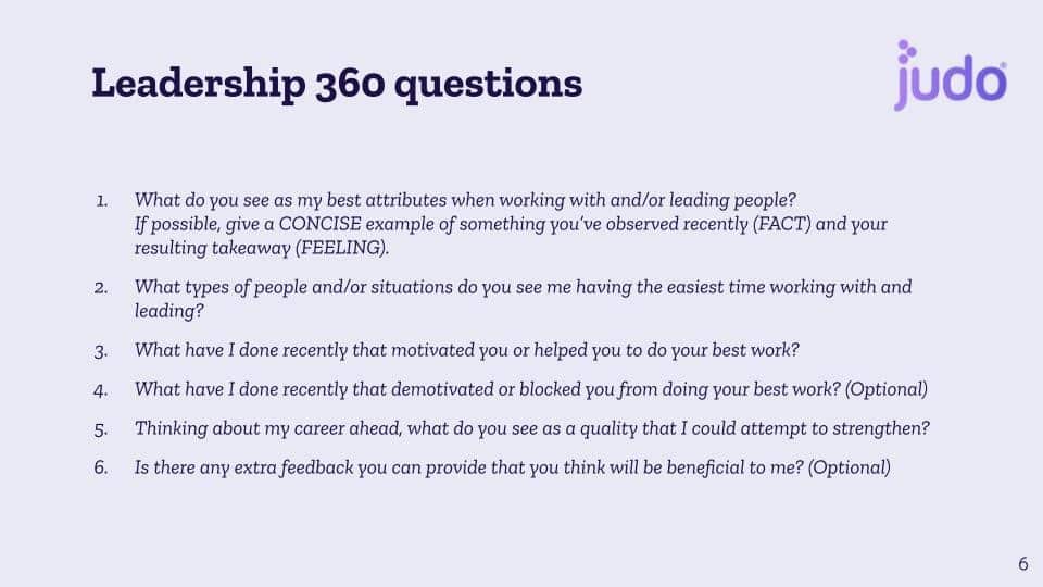 best leadership feedback questions