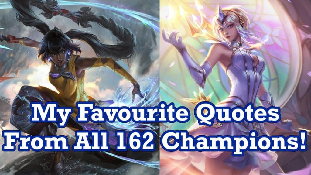 best league of legends champion quotes list