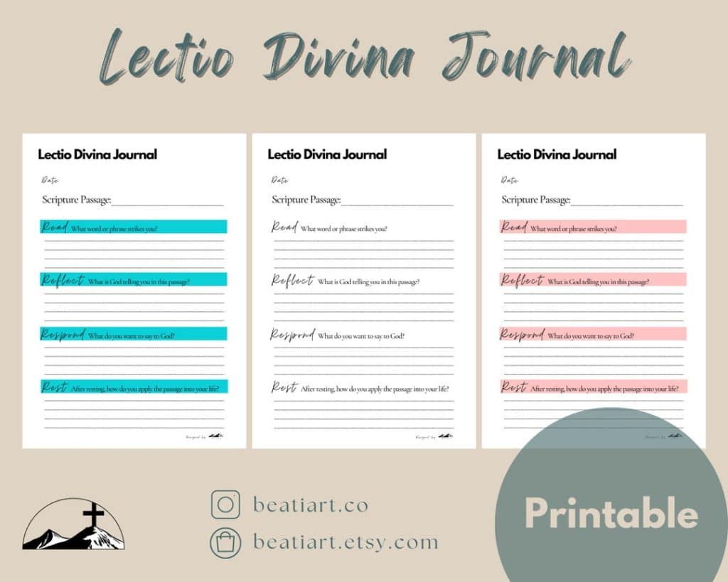 best lectio divina questions