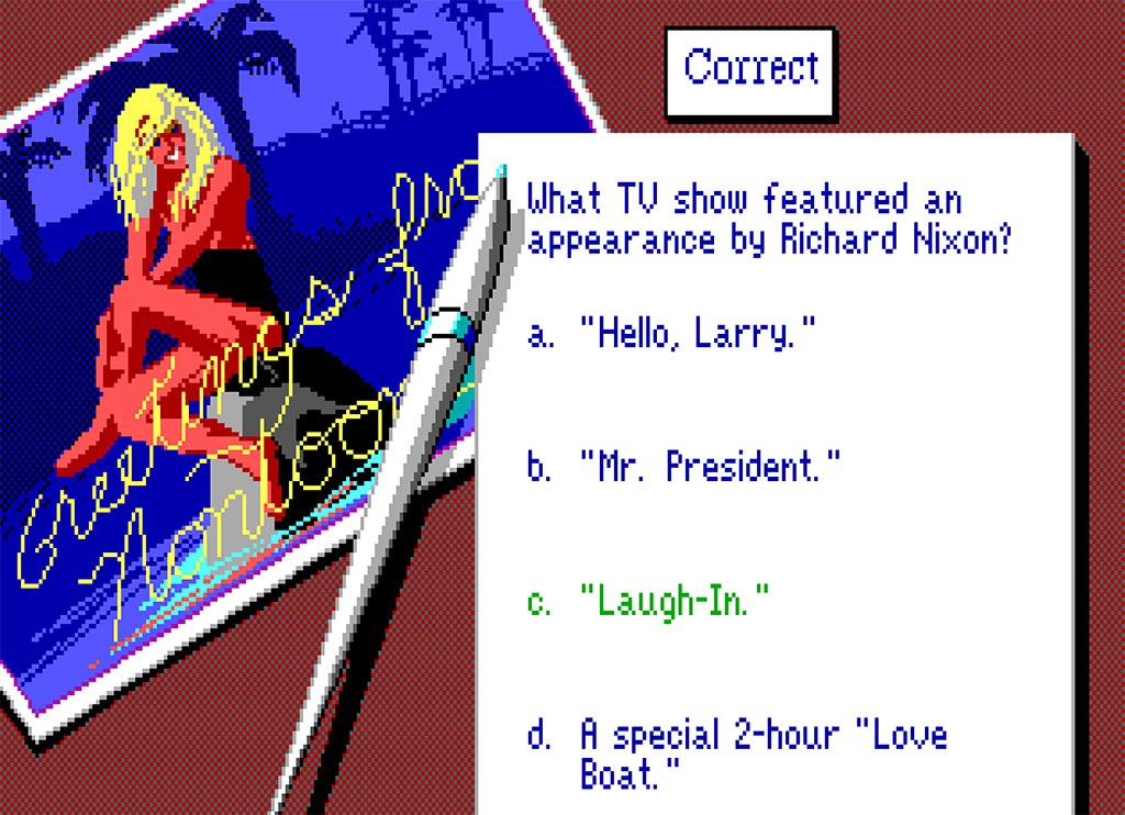 best leisure suit larry questions