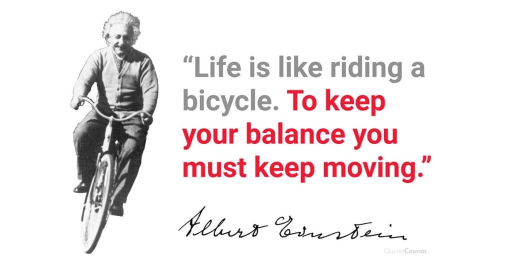 best life is like a bicycle quotes