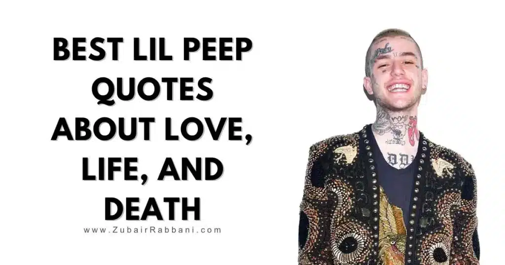 best lil peep sad quotes
