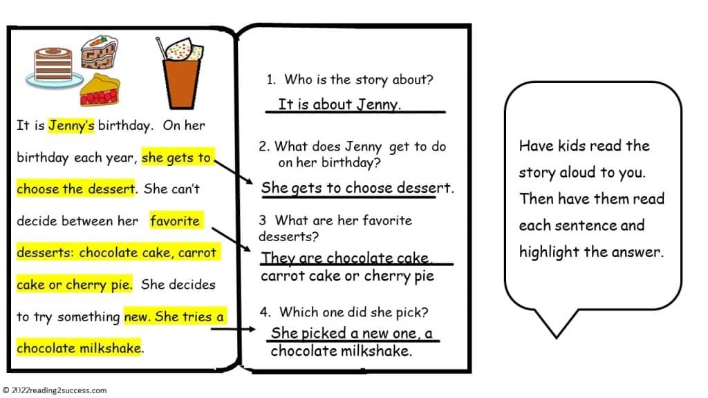 best literal questions examples