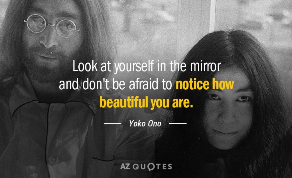 best looking yourself in the mirror quotes
