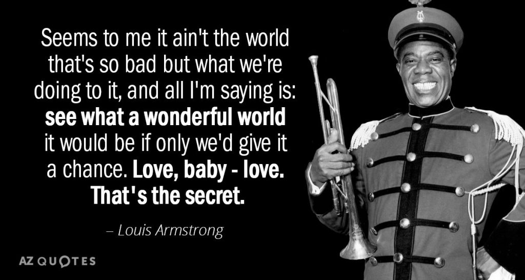 best louis armstrong quotes about jazz