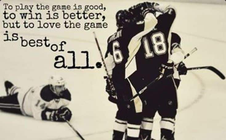 best love hockey quotes