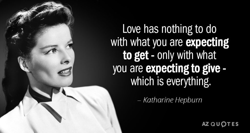 best love without expecting anything in return quotes