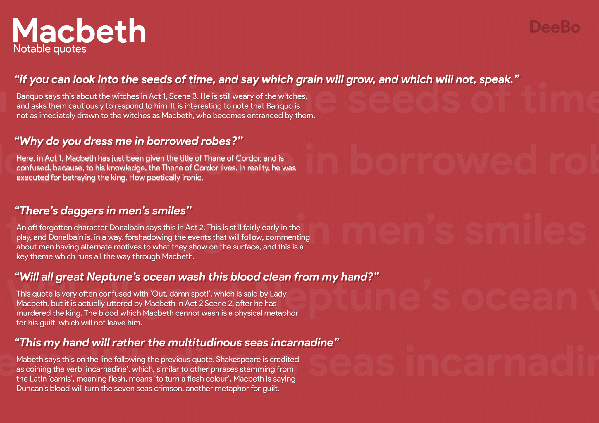 best macbeth guilt quotes