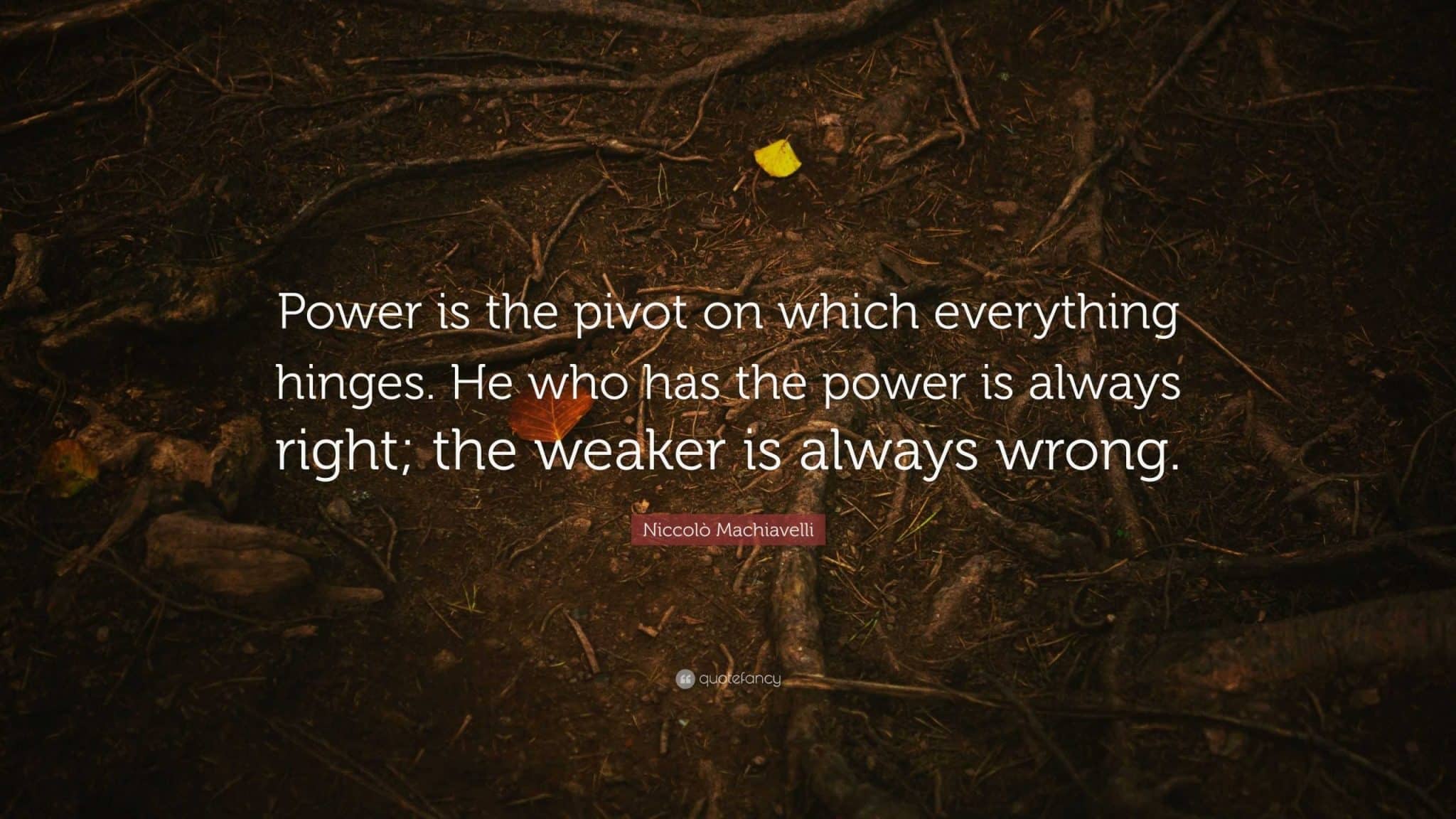 best machiavelli quotes on power scaled