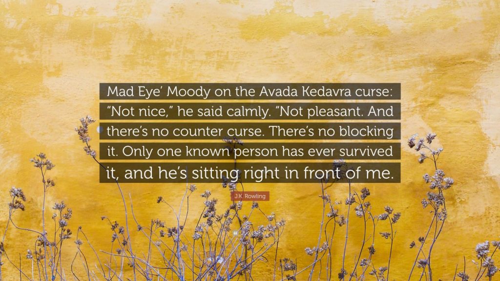 best mad eye moody quotes