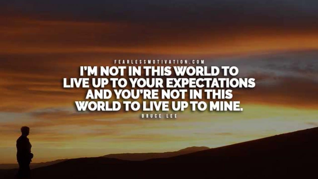 best managing expectations quotes