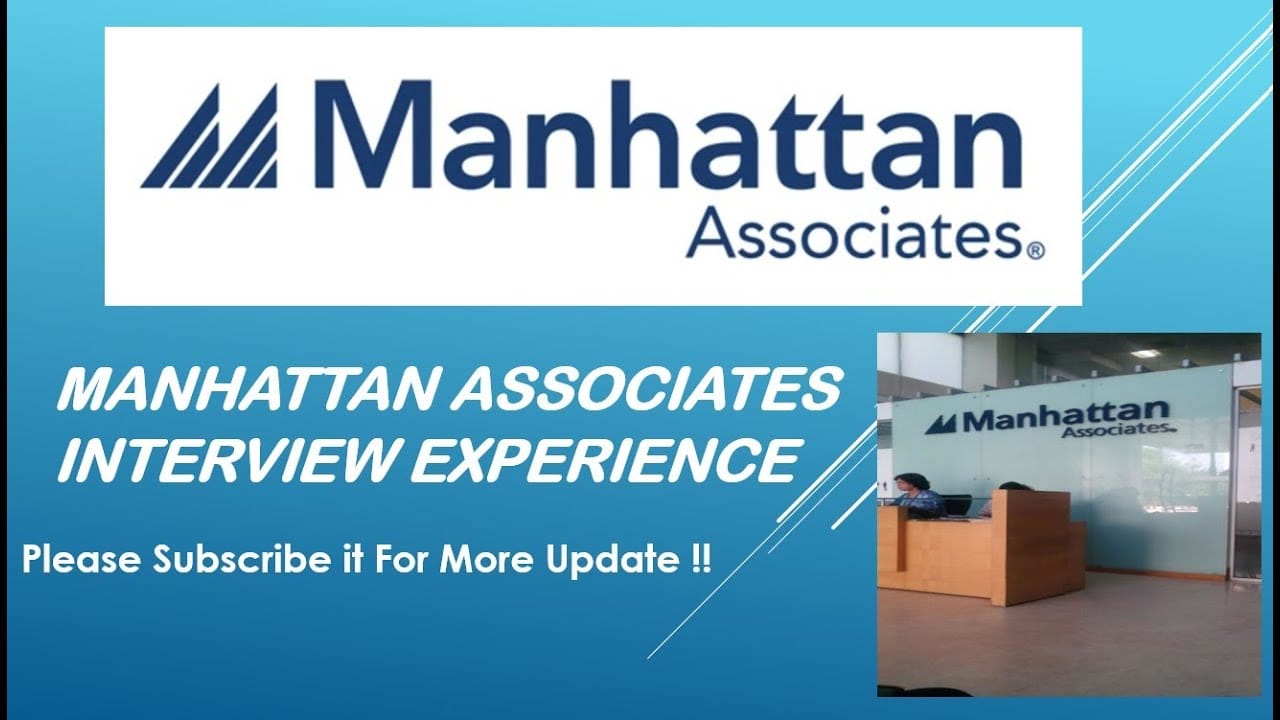 best manhattan associates interview questions