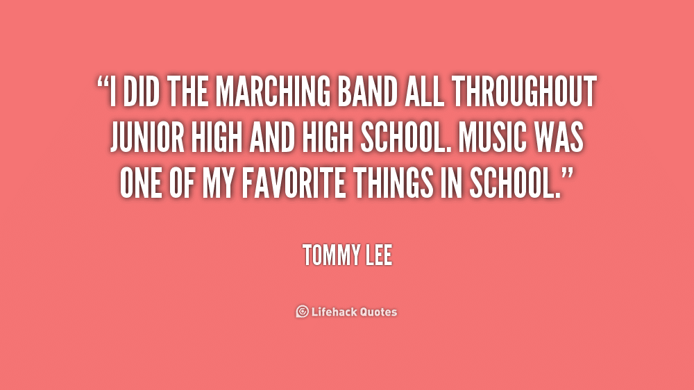 best marching band quotes