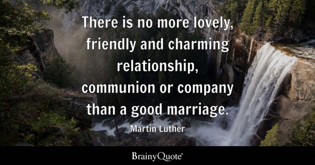 best martin luther marriage quotes