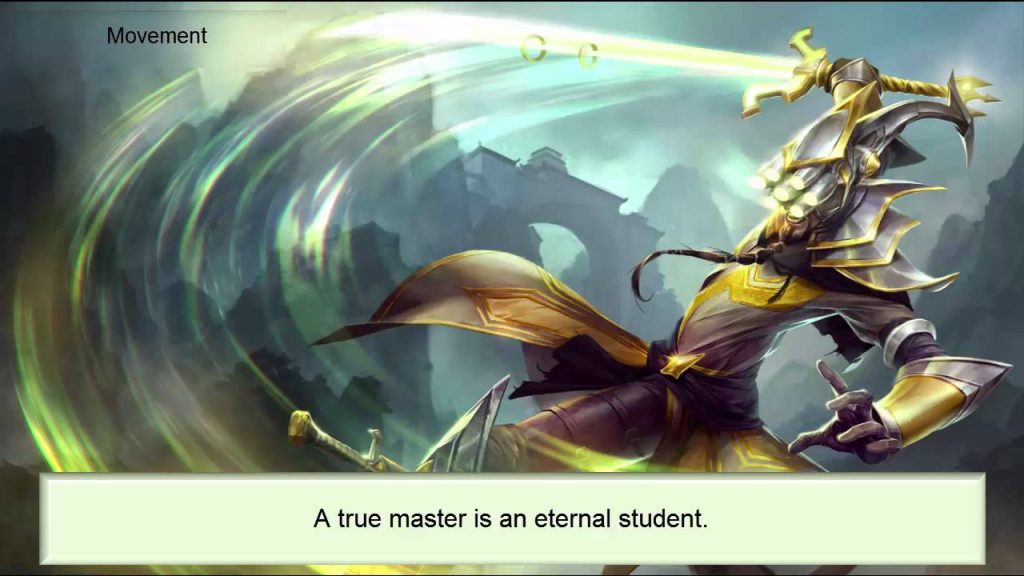 best master yi quotes