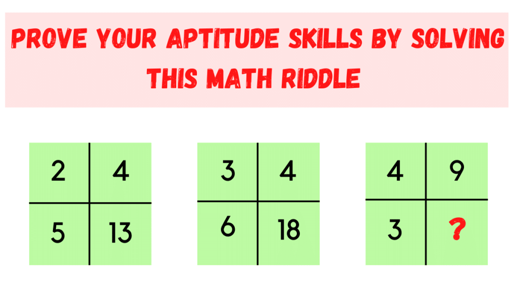 best math aptitude test questions and answers