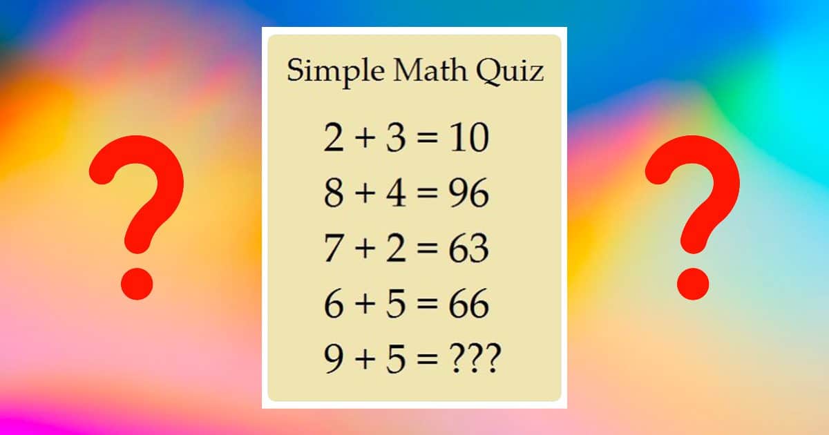 best math questions trivia
