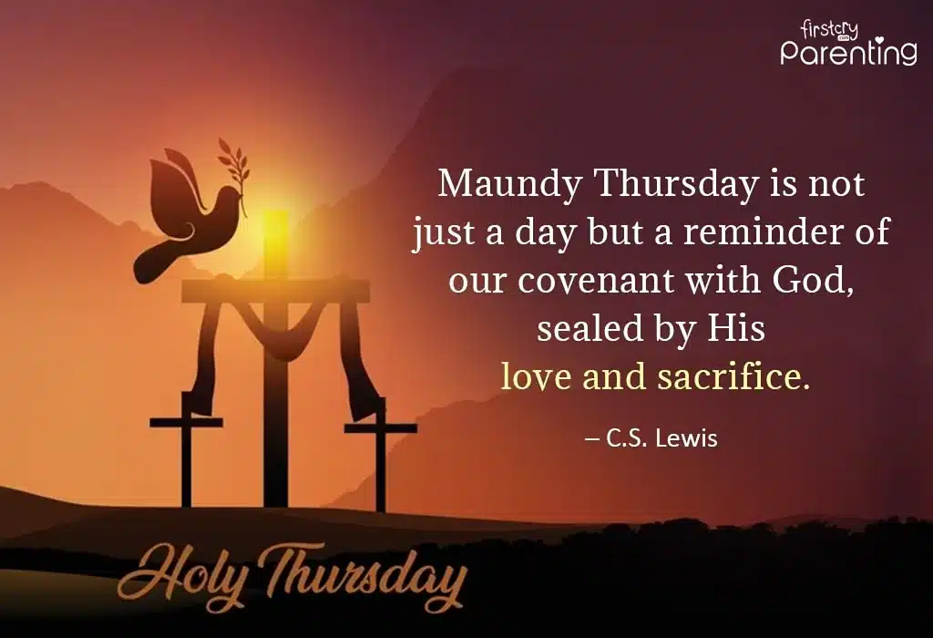 best maundy thursday quotes