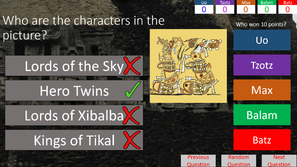best mayan questions