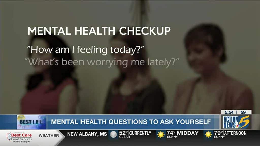best mental health questions for yourself