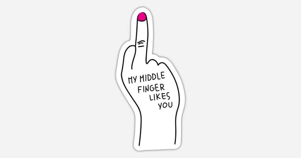 best middle finger quotes