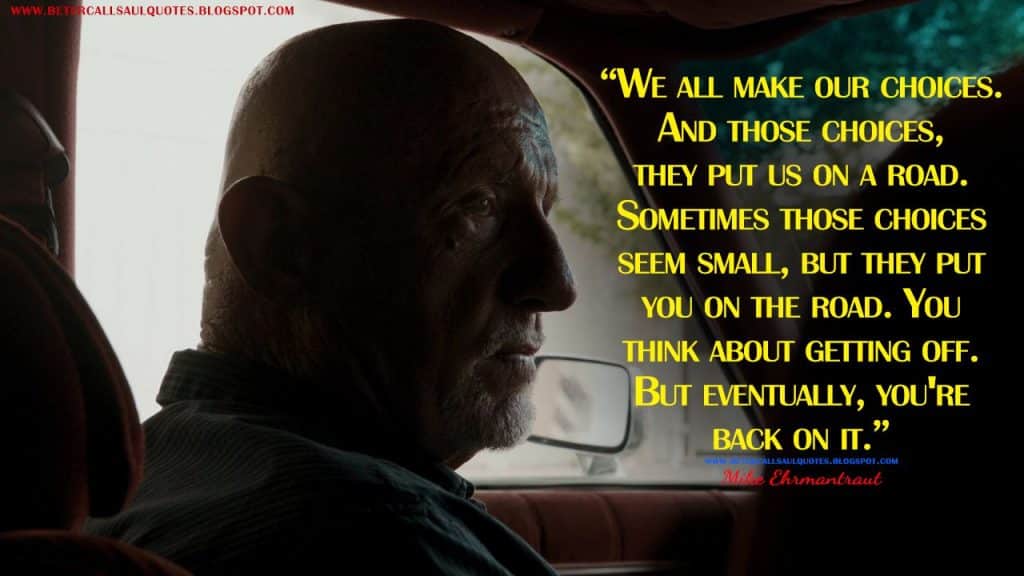best mike ehrmantraut quotes