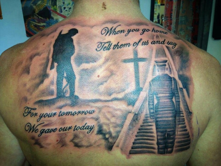 best military tattoos quotes