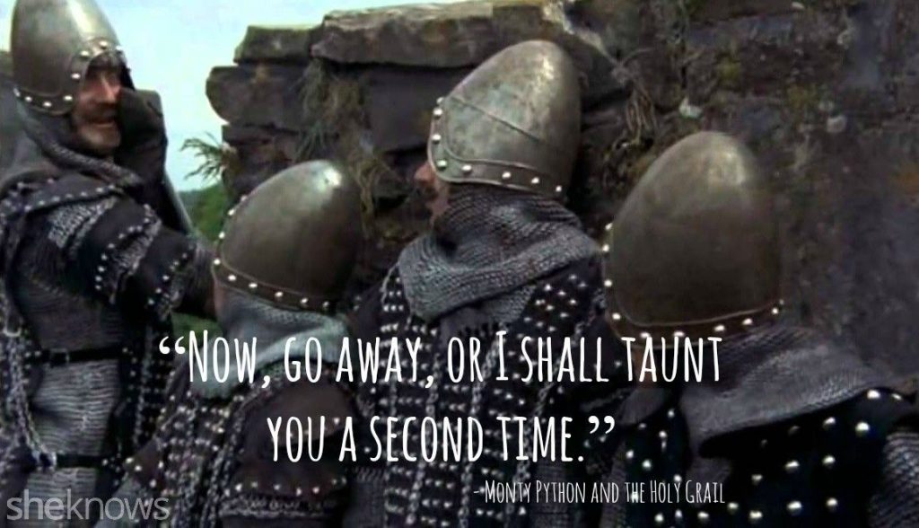 best monty python movie quotes