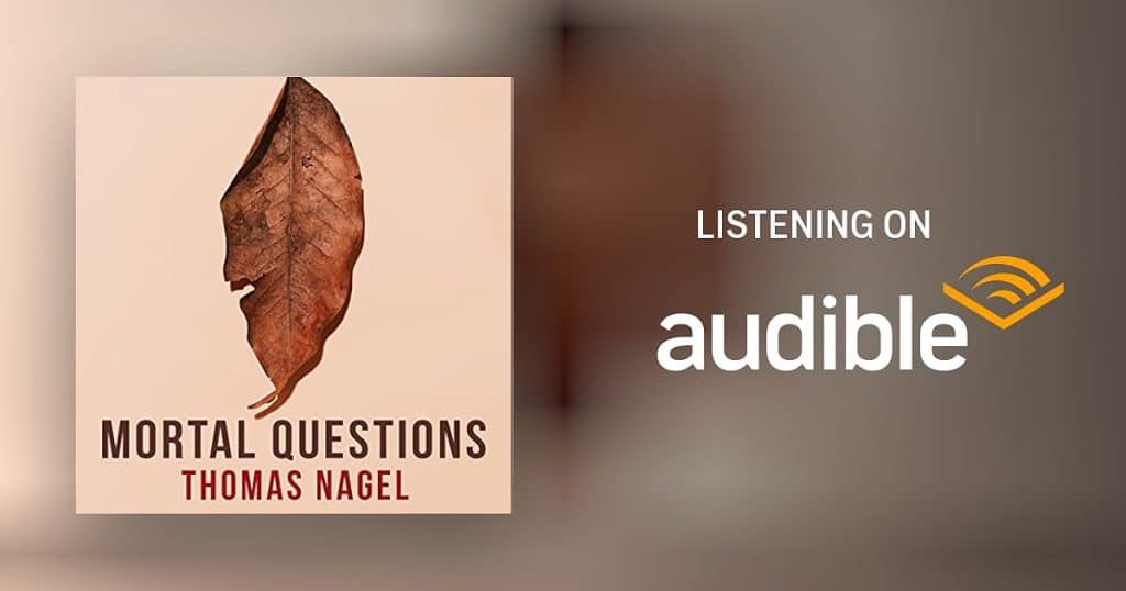 best mortal questions by thomas nagel