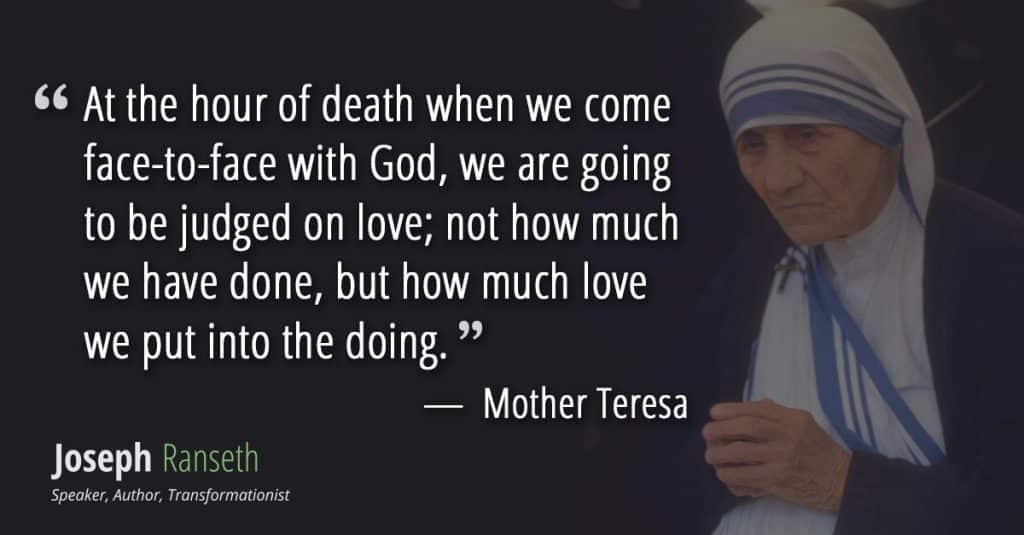 best mother teresa quotes on death