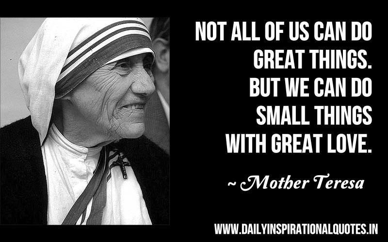 best mother teresa quotes on leadership