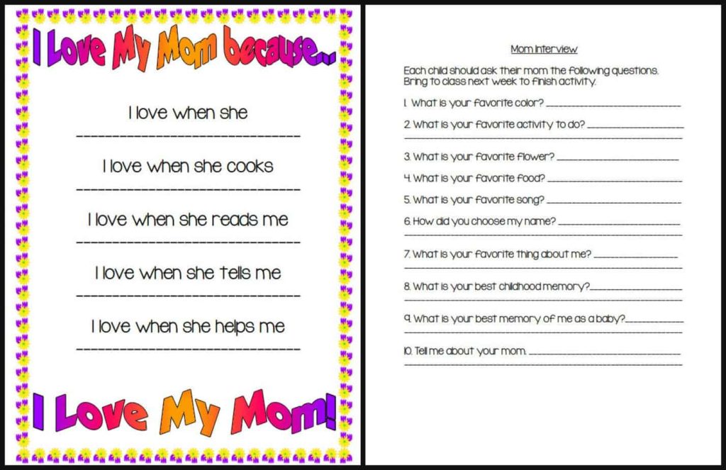 best mothers day interview questions
