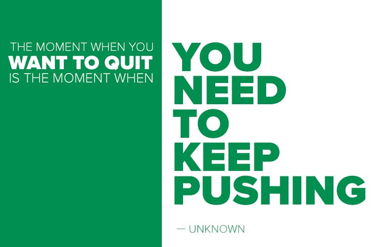 best motivational quotes keep pushing