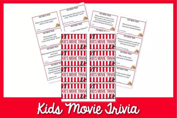 best movie questions for kids