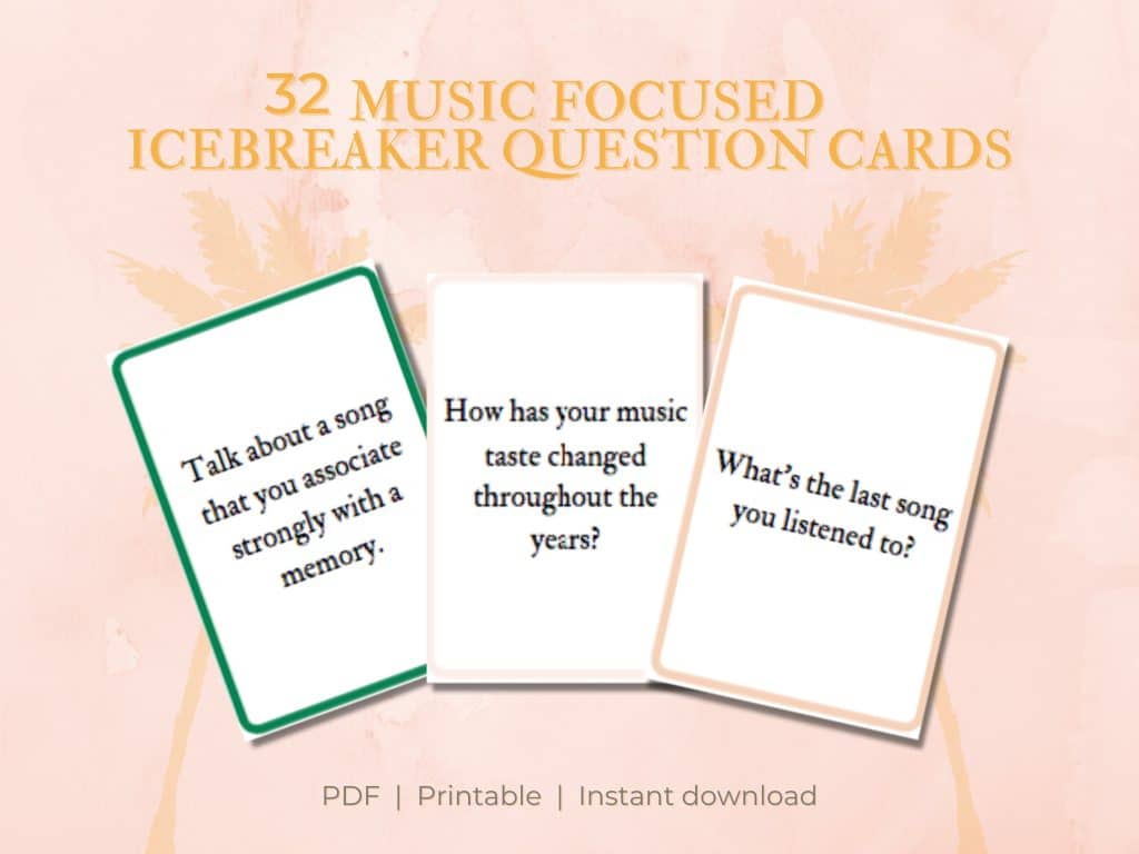 best music icebreaker questions scaled