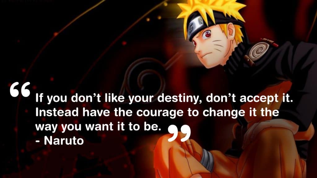 best naruto graduation quotes