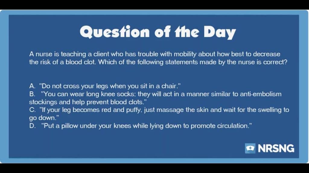 best nclex mobility questions