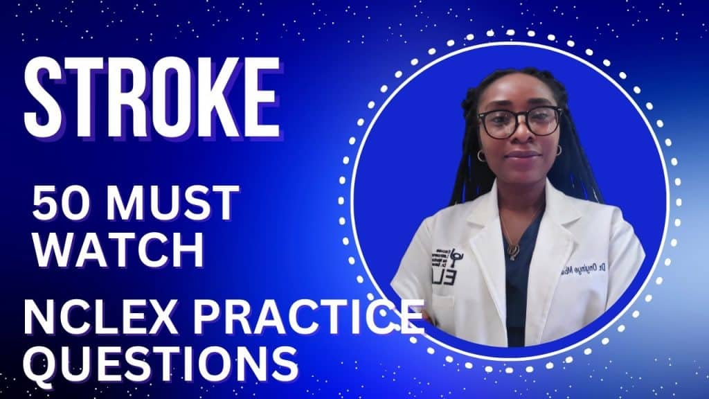 best nclex questions on stroke