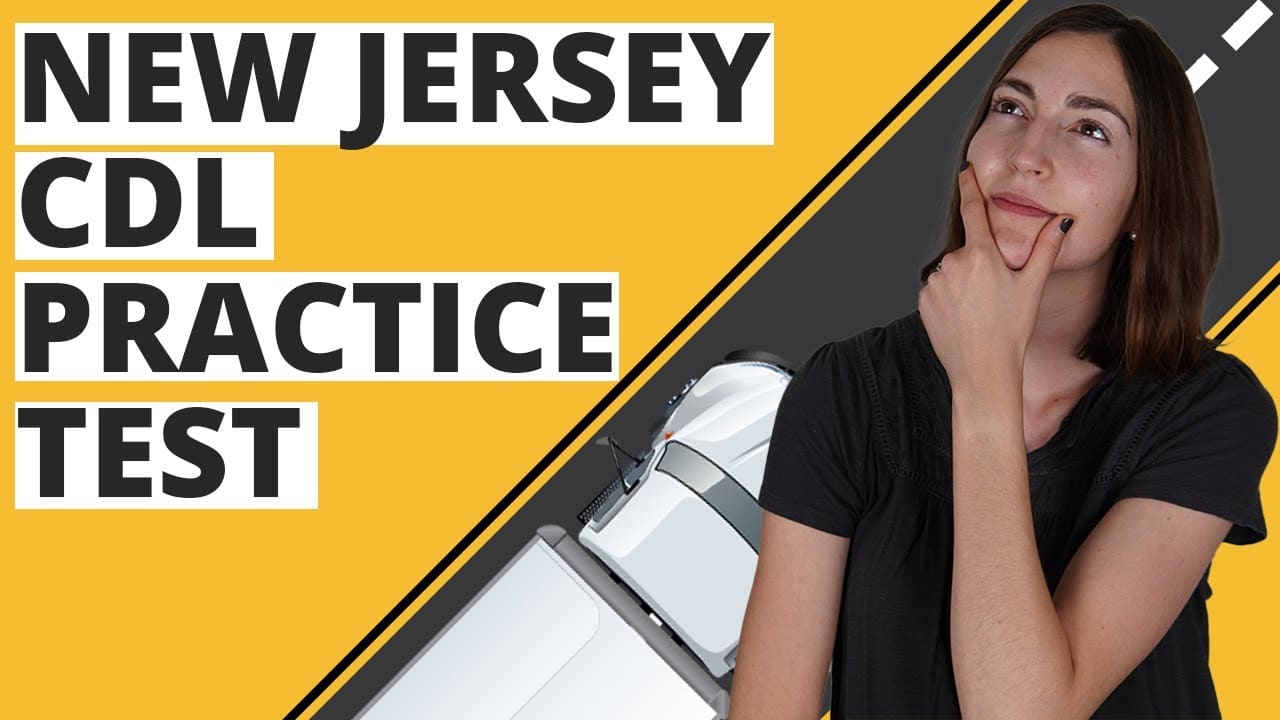best nj cdl test questions and answers