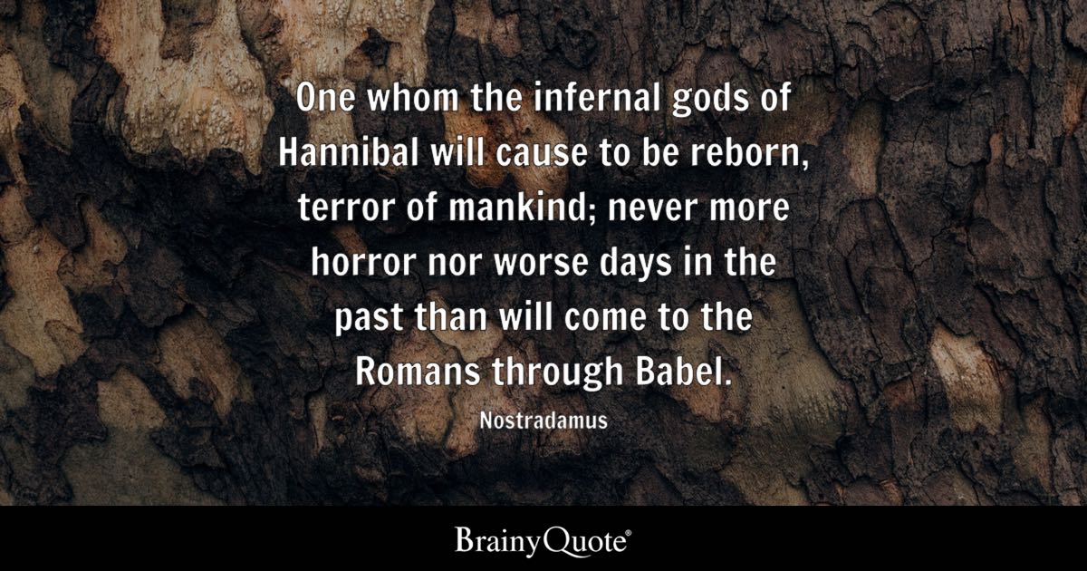best nostradamus quotes