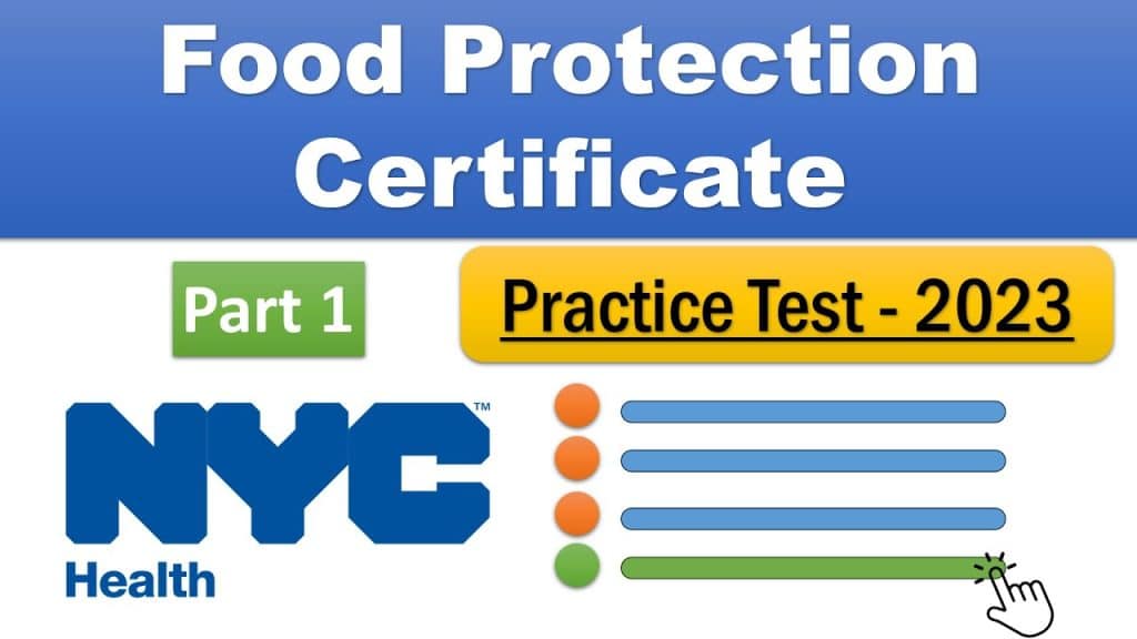 best nyc food protection exam questions