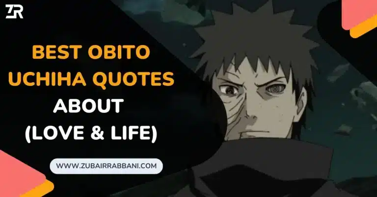 best obito quotes about love