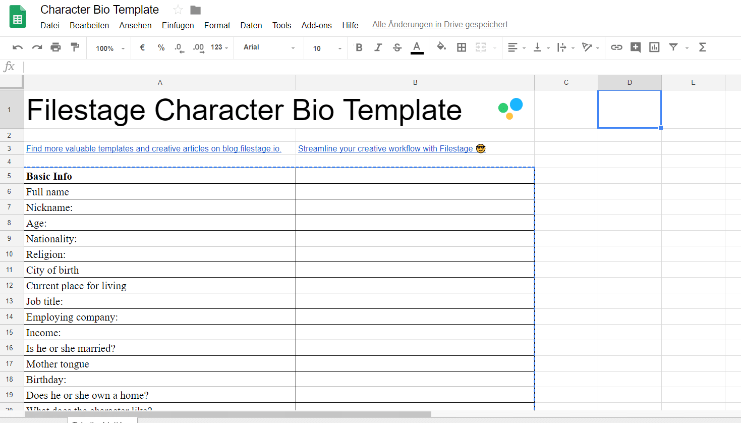 best oc questions list